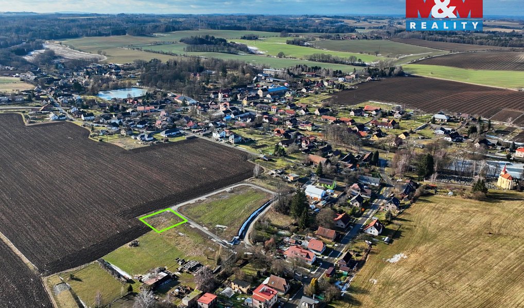 Prodej stavebního pozemku 822 m², Nová Ves u Chotěboře – náhled fotky 8
