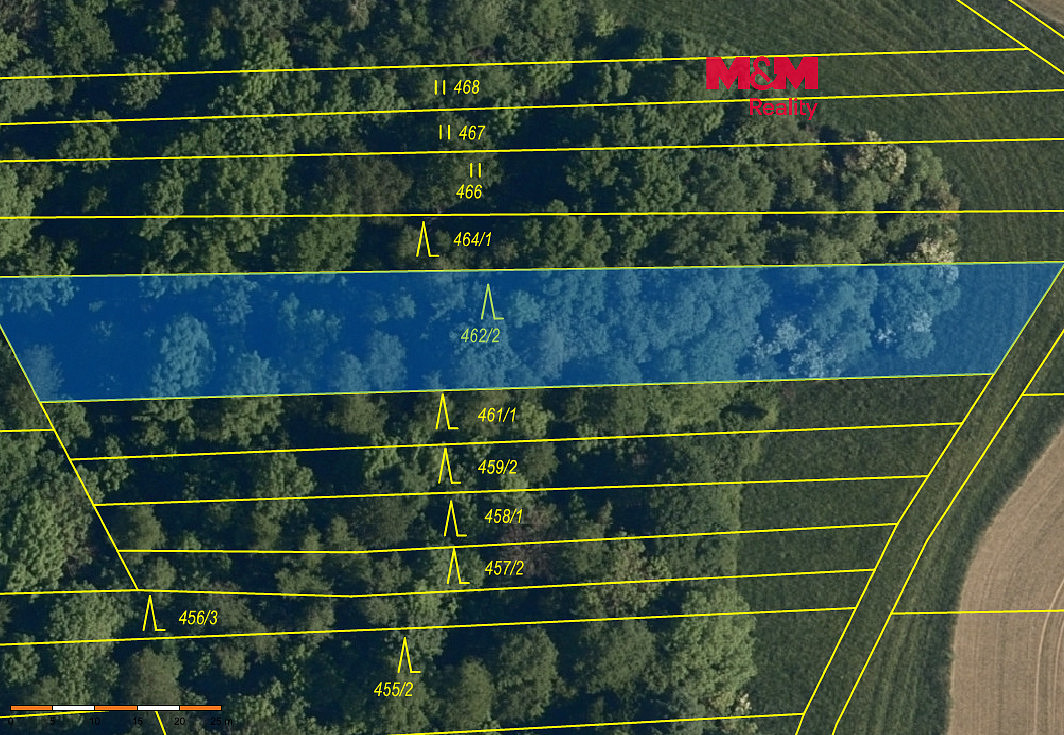 Prodej lesa 1 682 m²