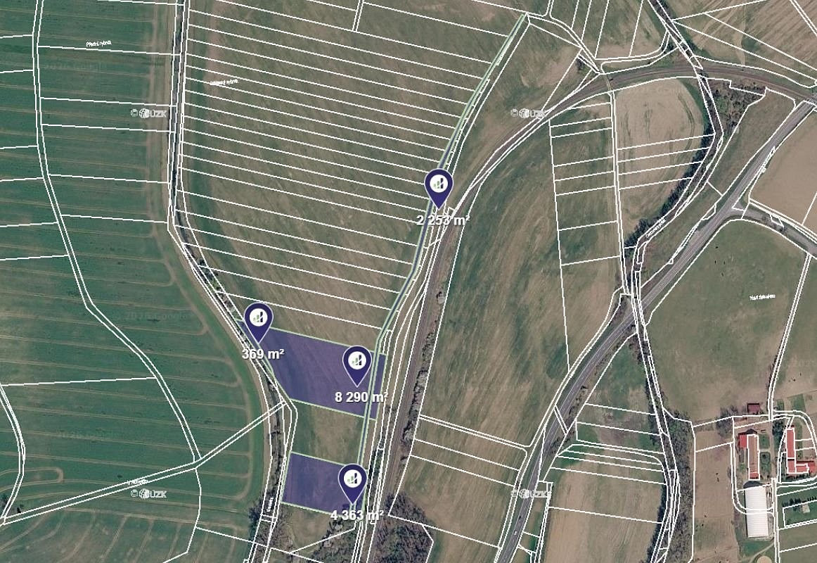Prodej pole 2 187 m² – fotografie 2