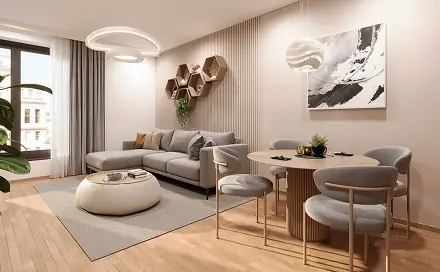 Prodej bytu 1+kk 31 m², Na Laurové, Praha 5 - Smíchov