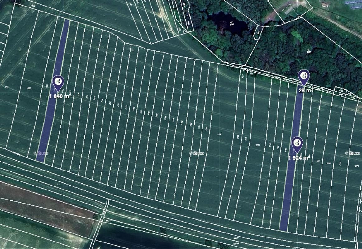 Prodej pole 4 609 m²