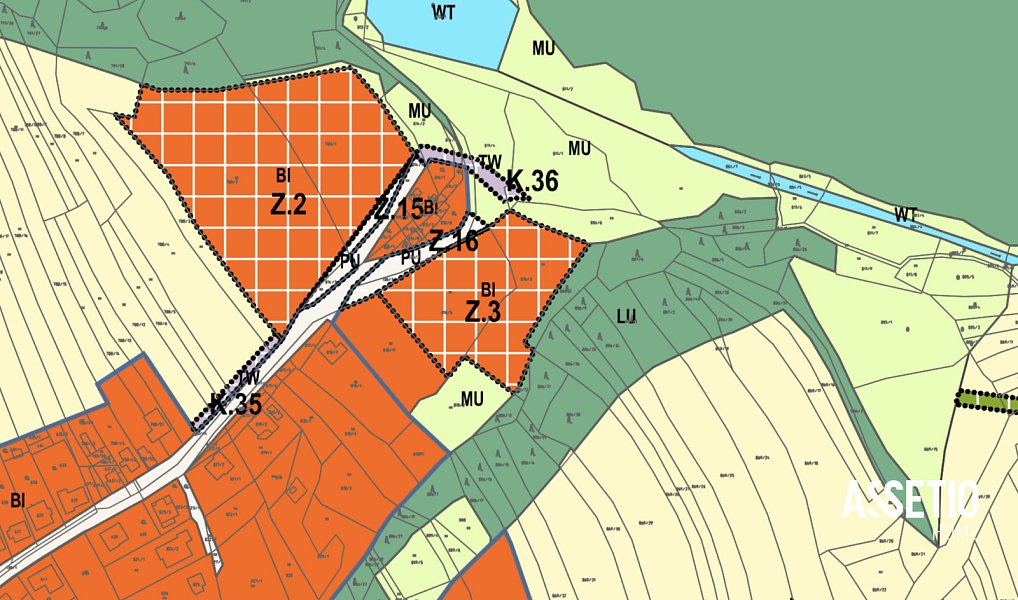Prodej stavebního pozemku 2 906 m², Veselá – náhled fotky 8