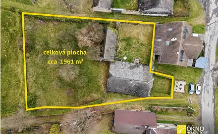 Prodej chalupy 90 m² s pozemkem 1 961 m², Věcov - Odranec, okres Žďár nad Sázavou
