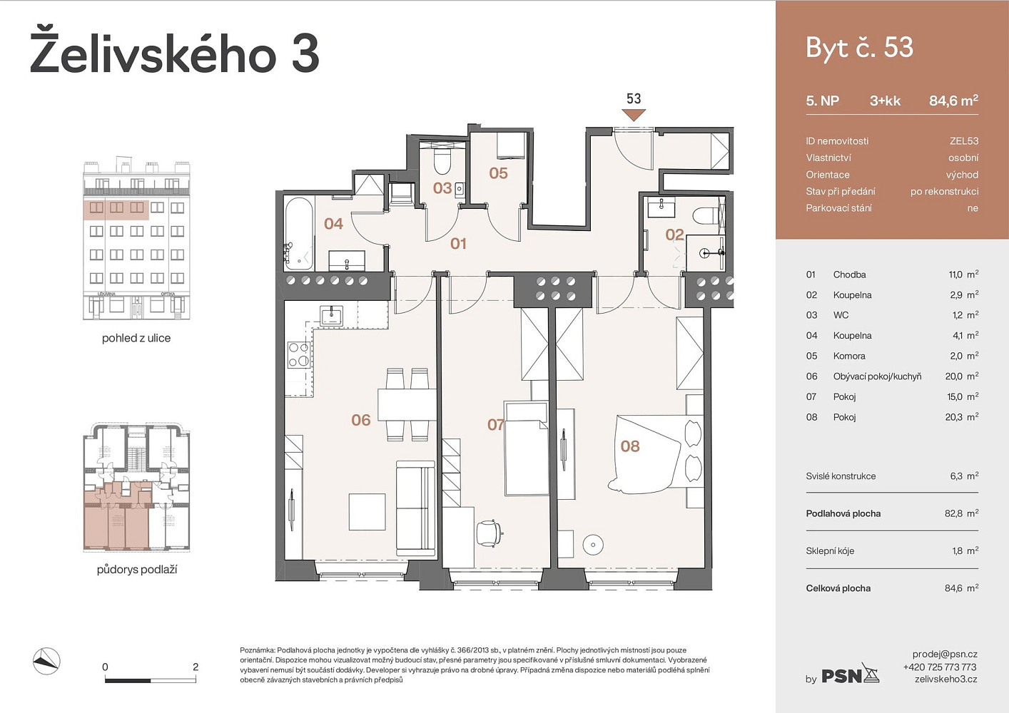 Prodej bytu 3+kk 77 m² — photo 2