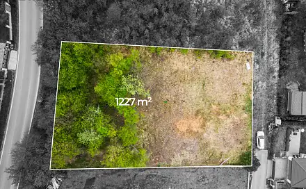 Prodej stavebního pozemku 1 227 m², Pyšely, okres Benešov