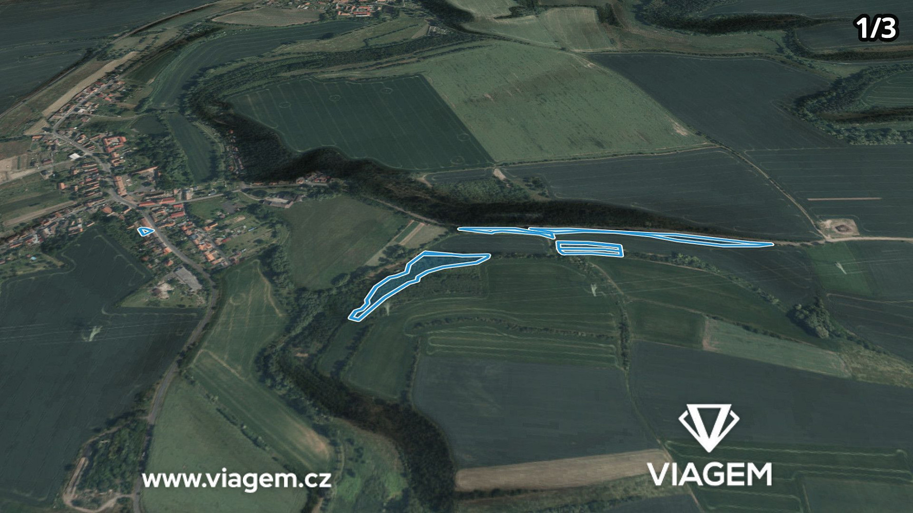 Prodej pole 2 206 m² – fotografie 2