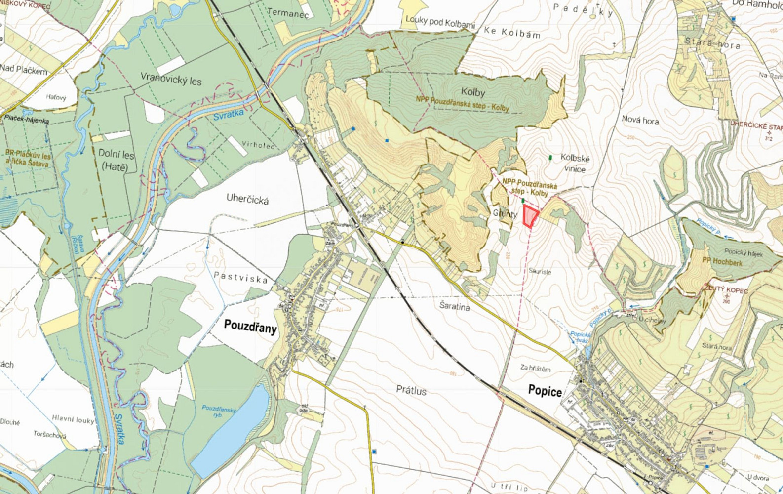 Prodej pole 13 380 m² – fotografie 2