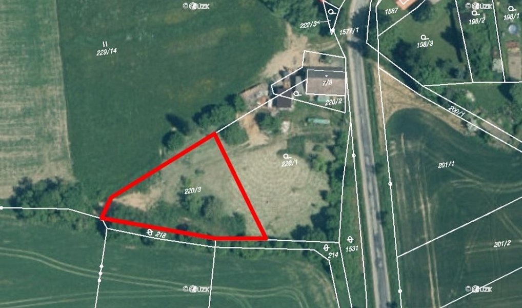 Prodej stavebního pozemku 2 975 m², Dražovice – náhled fotky 3