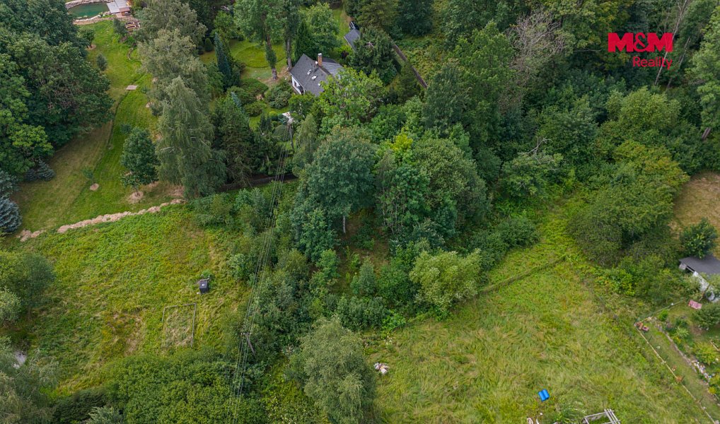 Prodej stavebního pozemku 1 596 m², Staré Křečany – náhled fotky 3