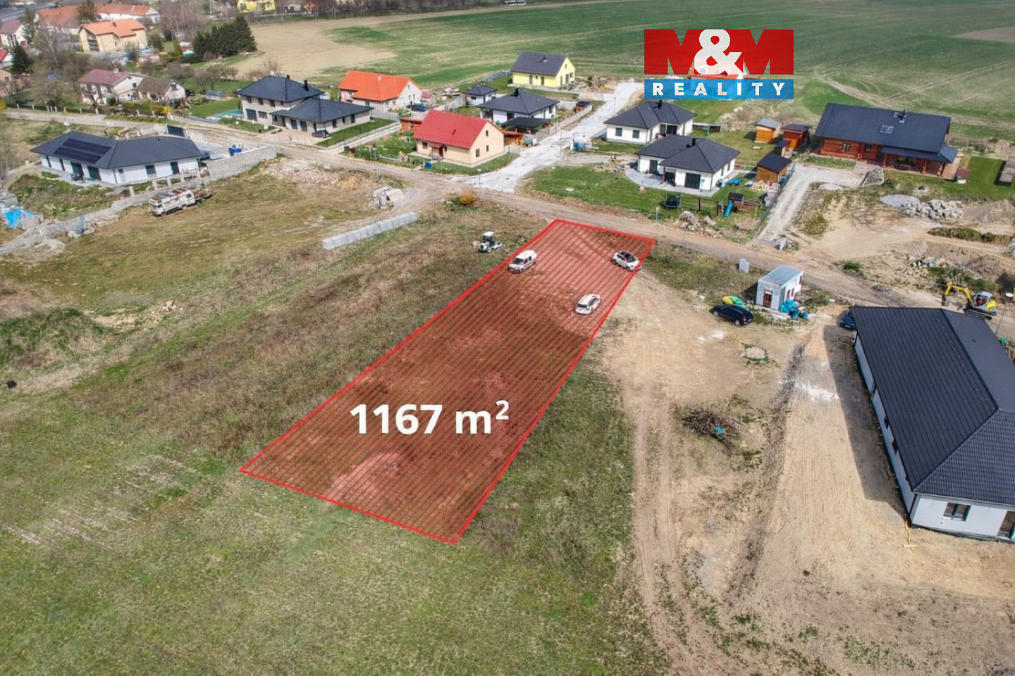 Prodej stavebního pozemku 1 167 m²