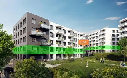 Prodej bytu 2+1 51 m², Vítové, Praha 5 - Hlubočepy