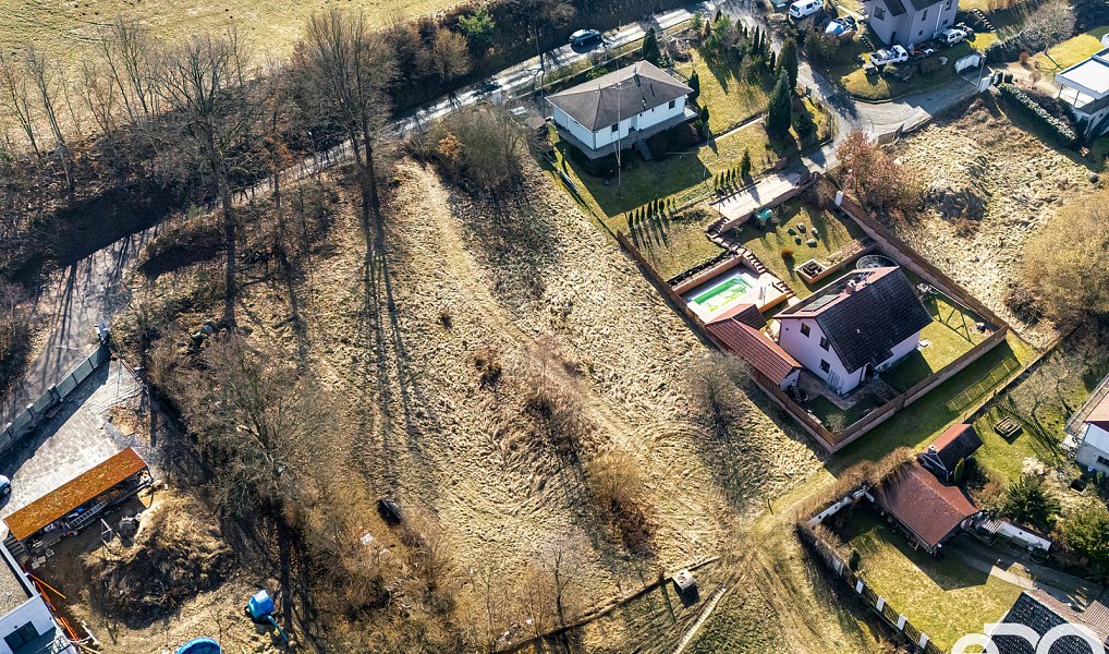 Prodej stavebního pozemku 1 370 m², Mrač – náhled fotky 3