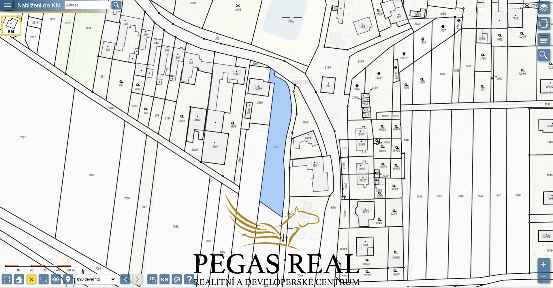 Prodej pole 1 526 m² – fotografie 2