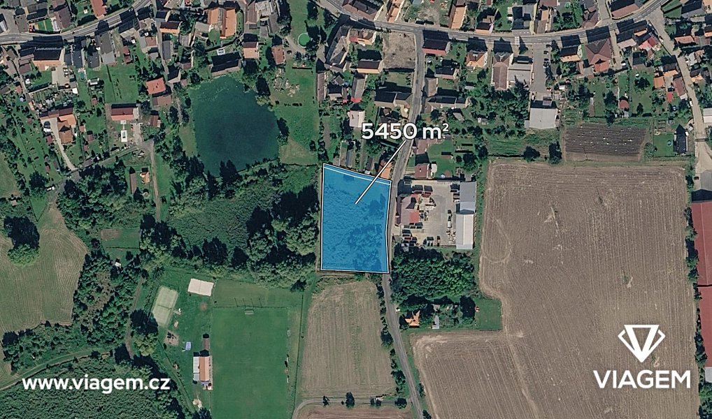 Prodej stavebního pozemku 484 m², Liběšice – náhled fotky 2