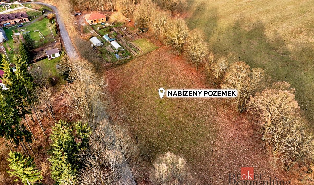 Prodej stavebního pozemku 3 662 m², Milhostov – náhled fotky 11