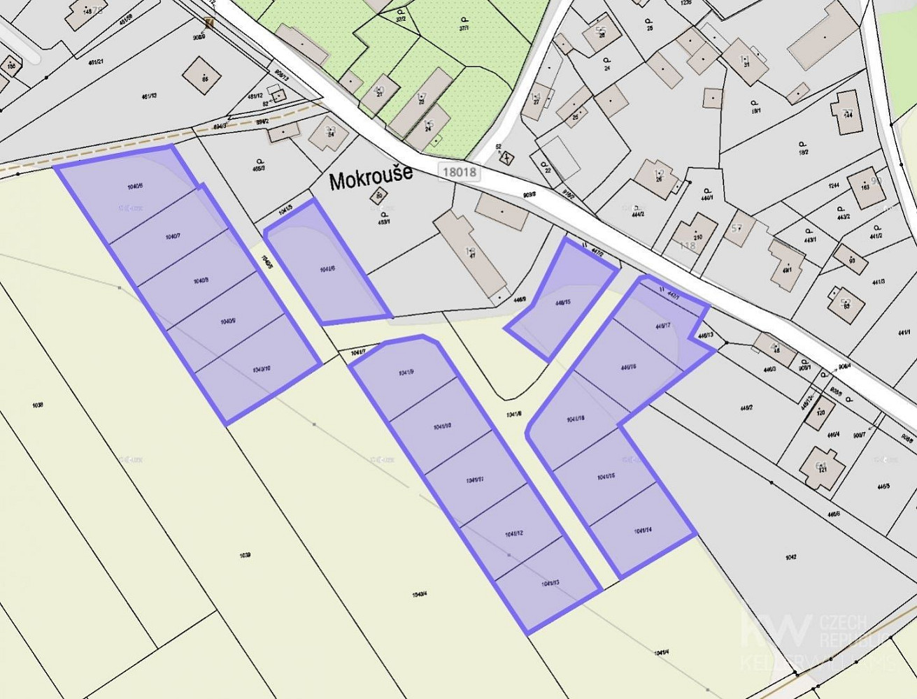 Prodej stavebního pozemku 919 m² – fotografie 3