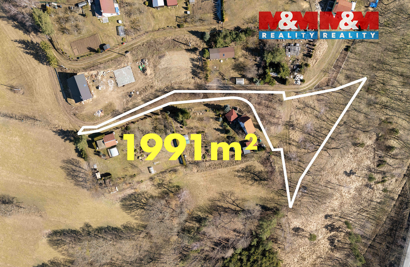 Prodej stavebního pozemku 1 991 m² — photo 2