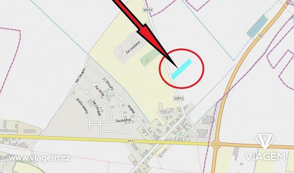 Prodej pole 572 m², Choťánky – náhled fotky 5