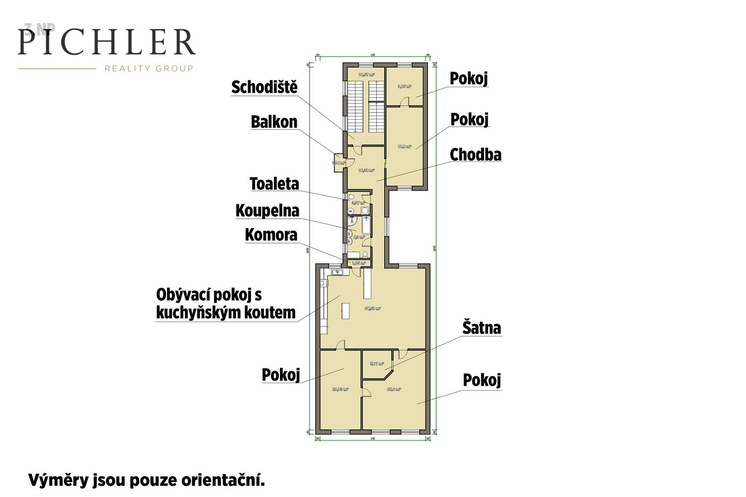Prodej nájemního domu, činžáku 1 100 m² — photo 4