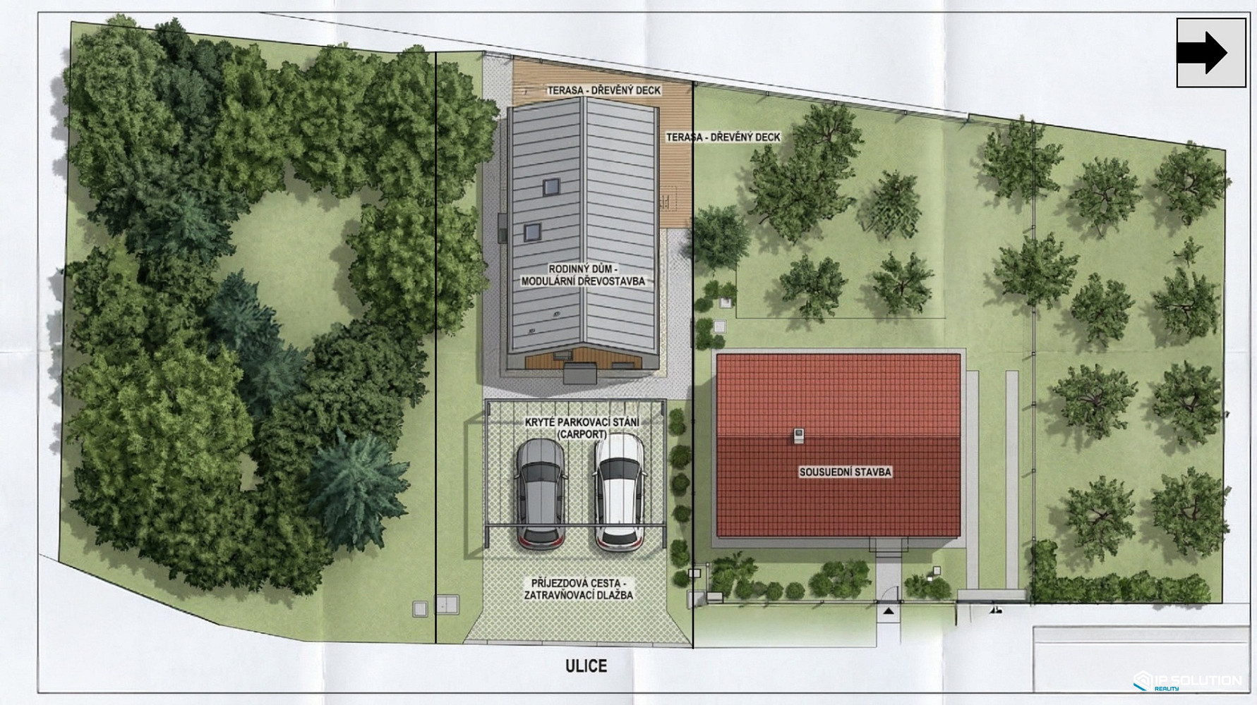 Prodej stavebního pozemku 1 291 m² — photo 2