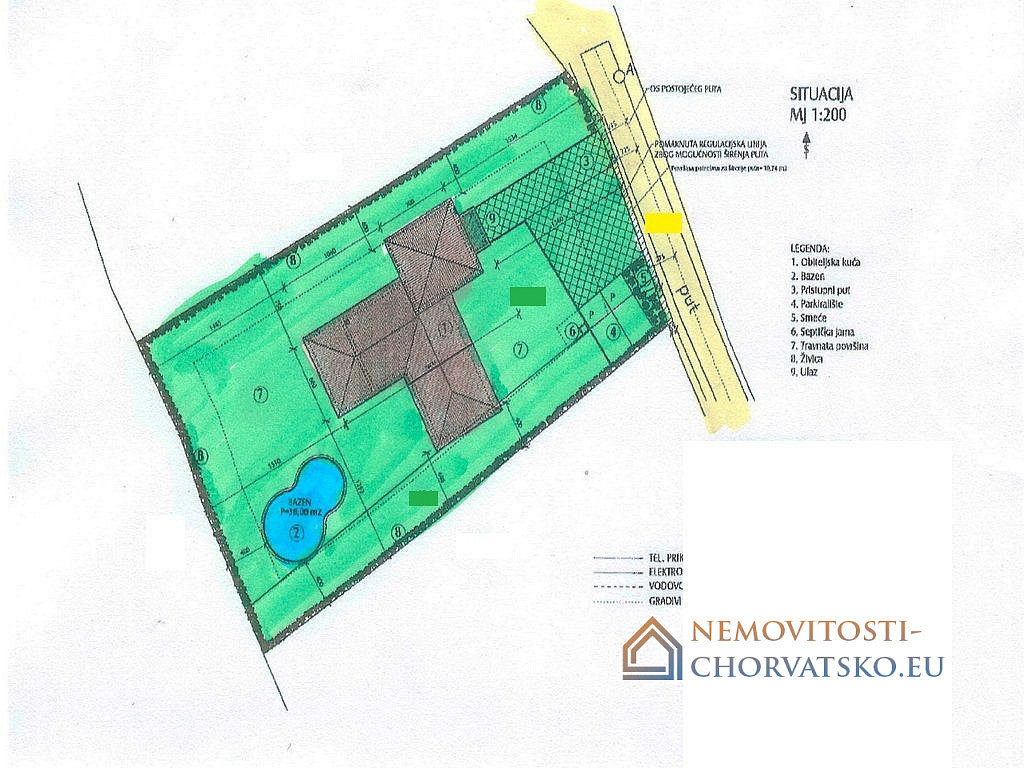 Prodej stavebního pozemku 1 214 m² - Ansicht 2