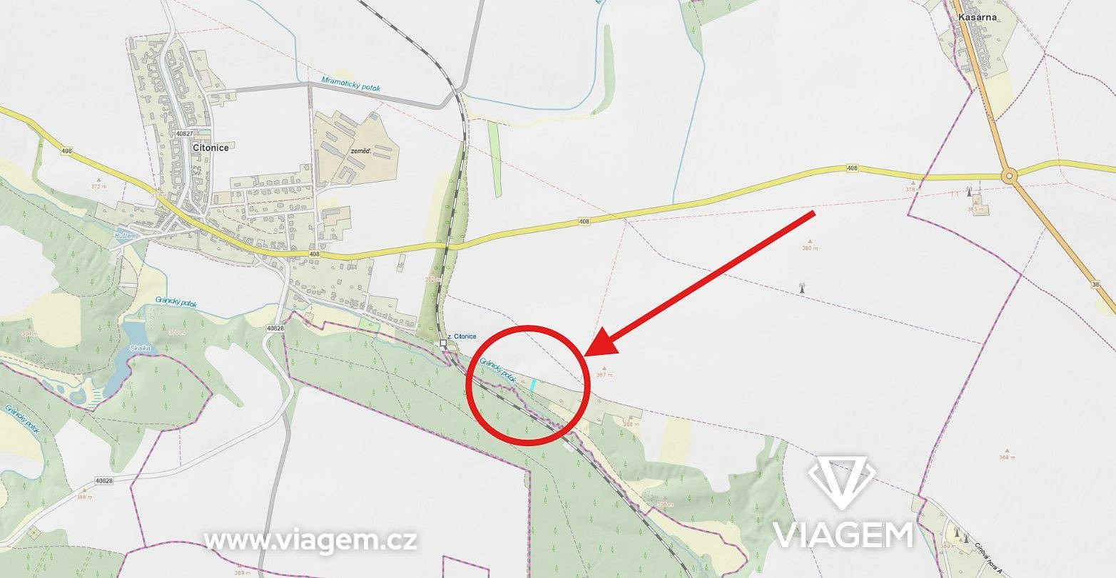 Prodej zahrady 400 m² – fotografie 4