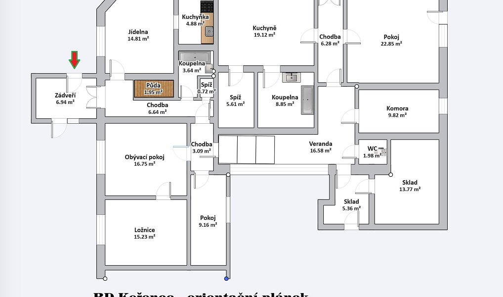 Prodej domu 380 m², Kořenec – náhled fotky 4