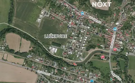 Prodej stavebního pozemku 1 200 m², Zlín - Lužkovice