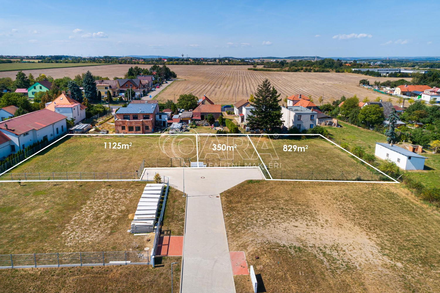 Prodej stavebního pozemku 1 125 m²