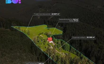 Prodej chaty/chalupy 70 m² s pozemkem 241 m², Bílá, okres Frýdek-Místek