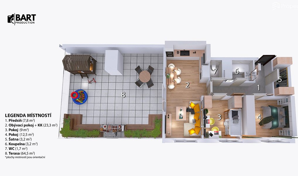Prodej bytu 3+kk 129 m², Brno – náhled fotky 6