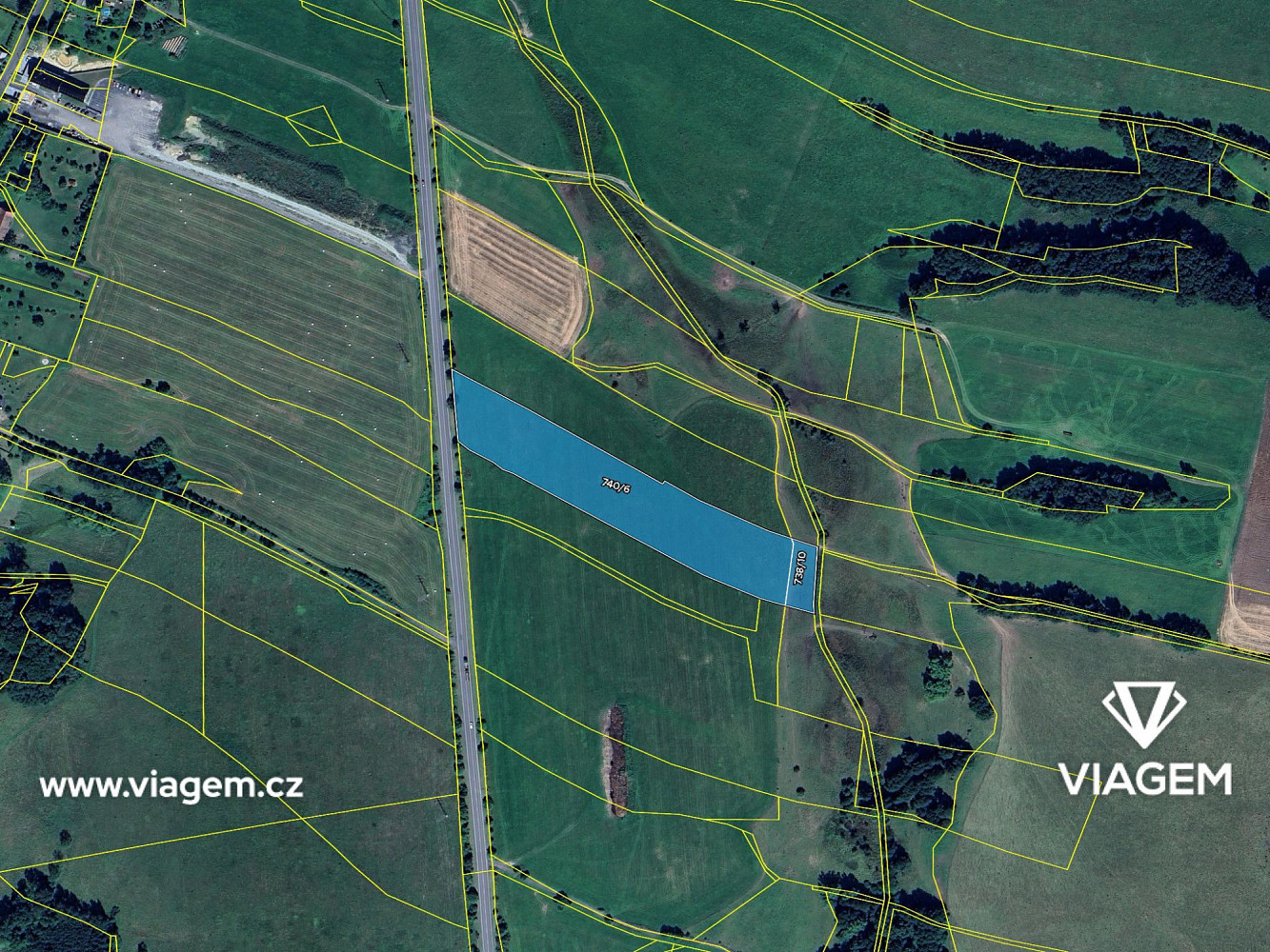 Prodej pole 3 854 m² – fotografie 4