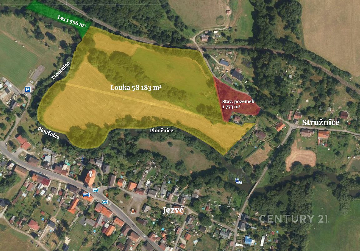 Prodej pozemku 59 956 m²