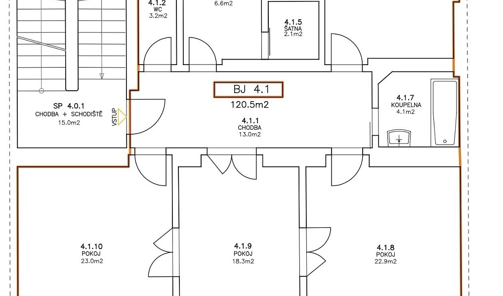 Prodej nájemního domu, činžáku 664 m², Teplice – náhled fotky 26