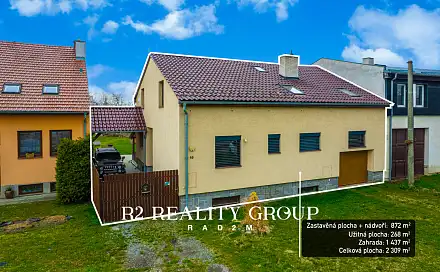 Prodej domu 268 m² s pozemkem 2 309 m², Čs. armádního sboru, Prostějov - Vrahovice