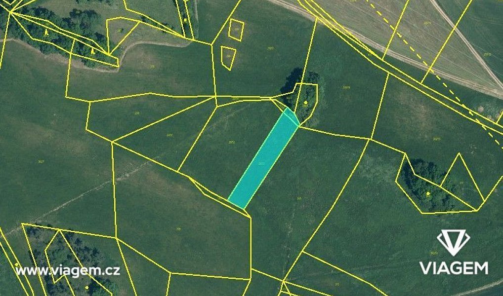 Prodej pole 1 095 m², Chanovice – náhled fotky 2