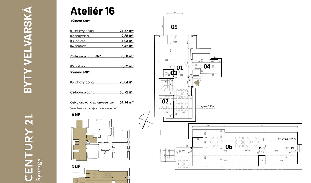 Prodej bytu 2+kk 54 m², Praha – náhled fotky 8