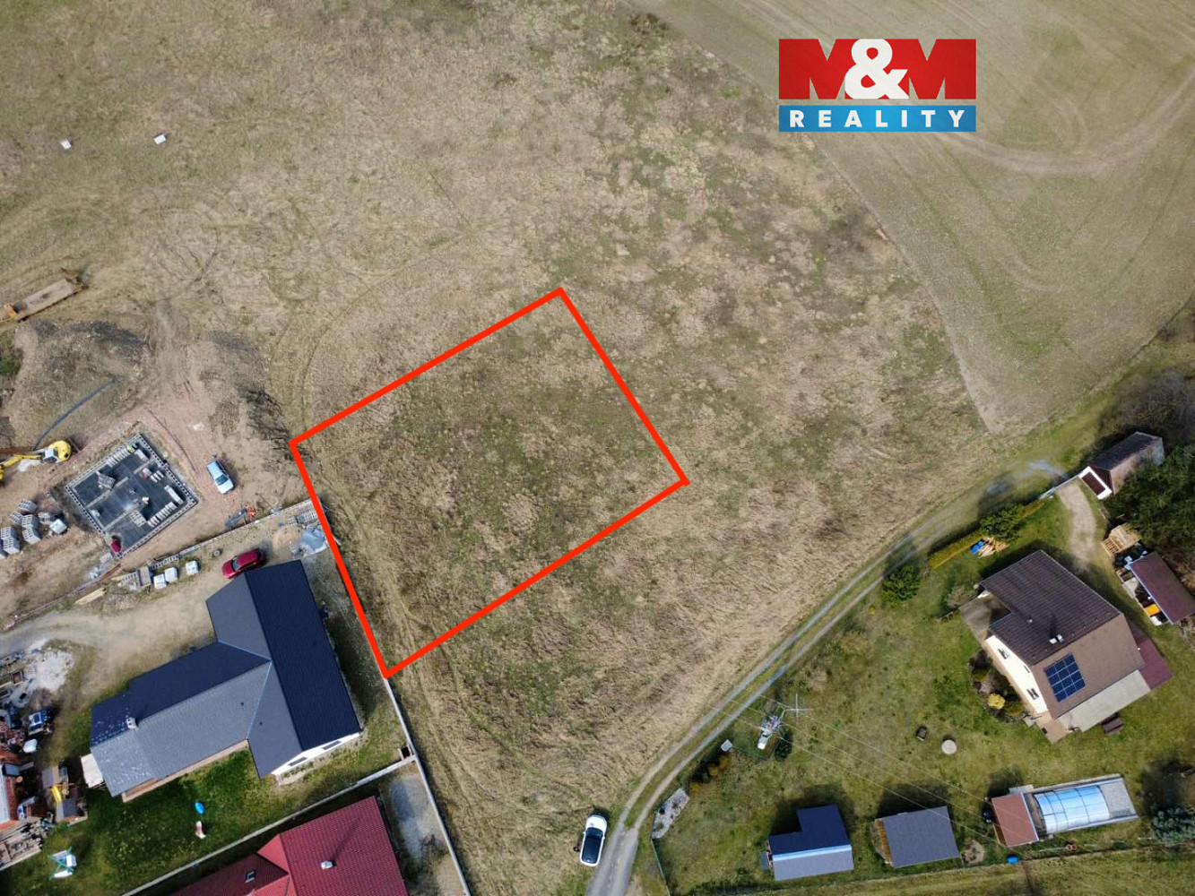 Prodej stavebního pozemku 800 m²