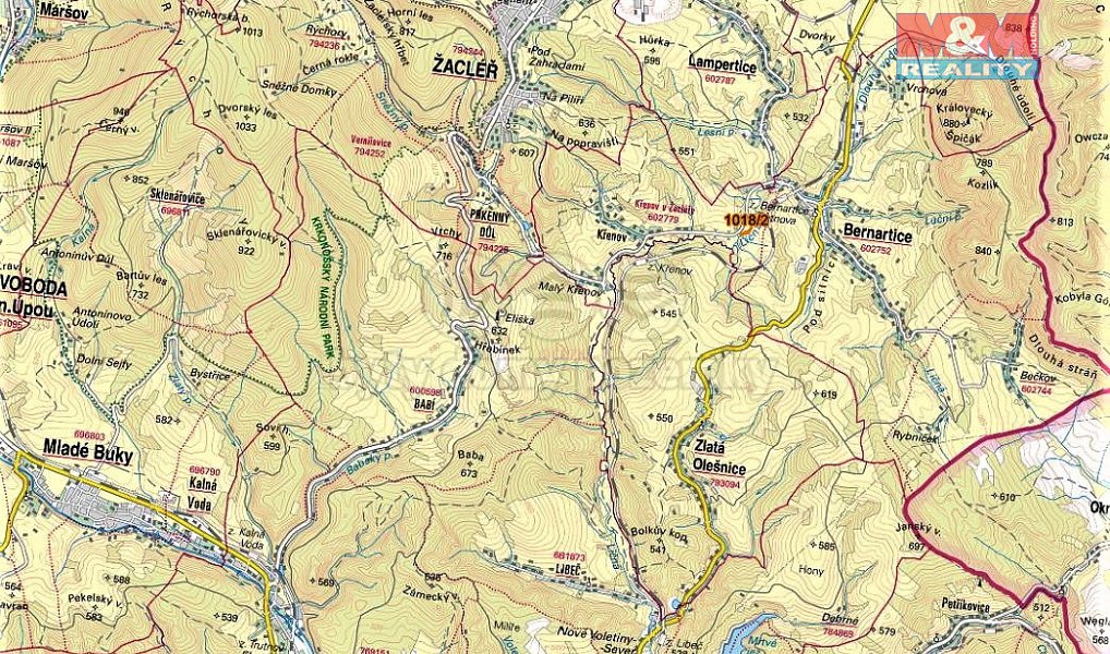Prodej louky 1 900 m², Bernartice – náhled fotky 5