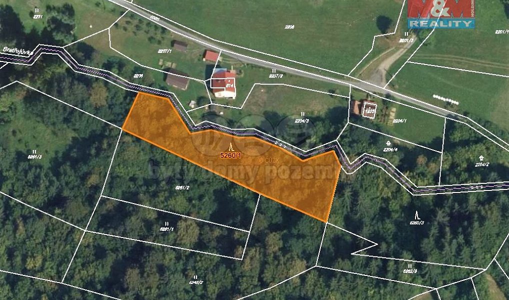 Prodej lesa 4 913 m², Huslenky – náhled fotky 11