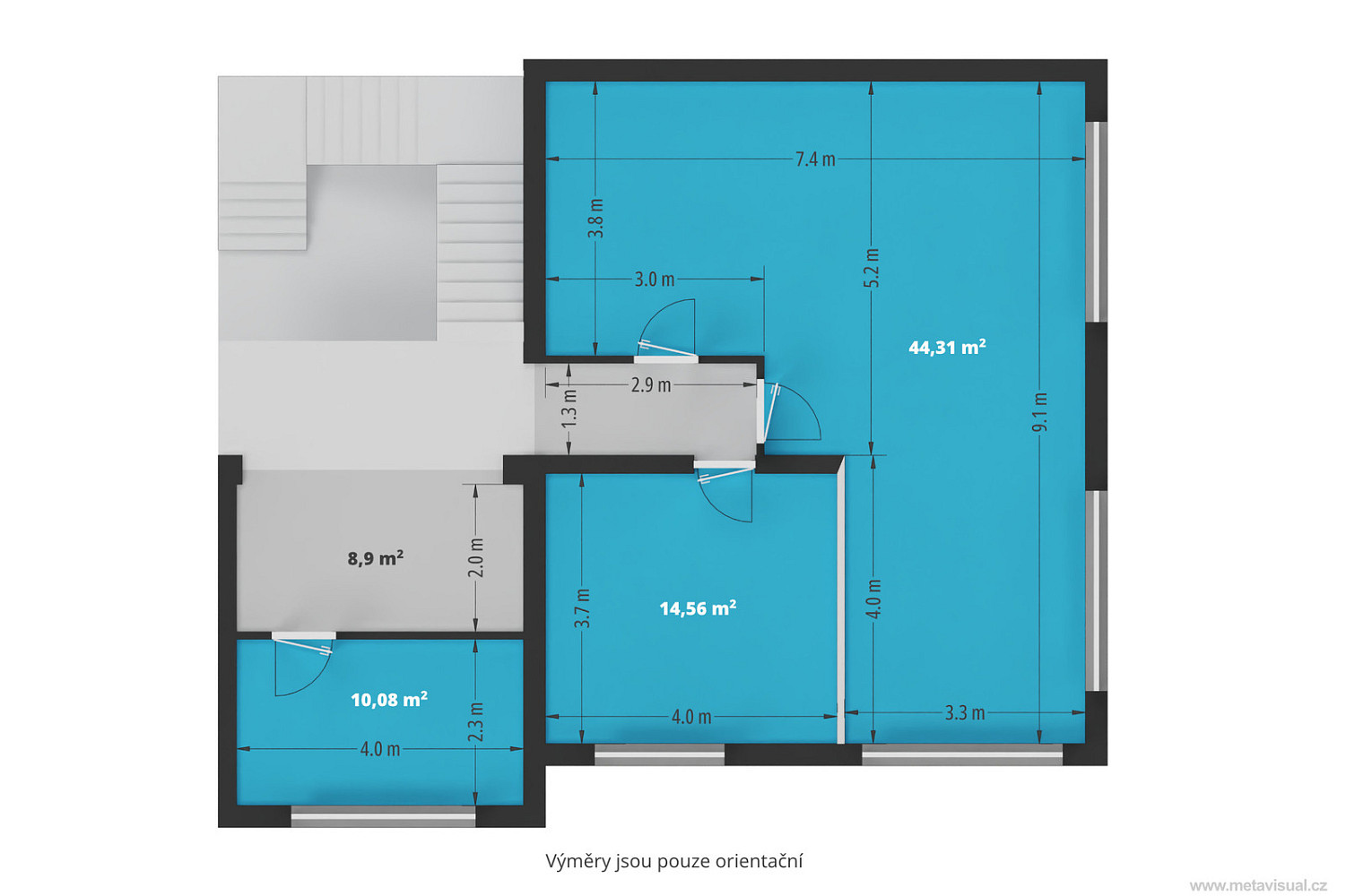 Pronájem kanceláře 112 m² — photo 3