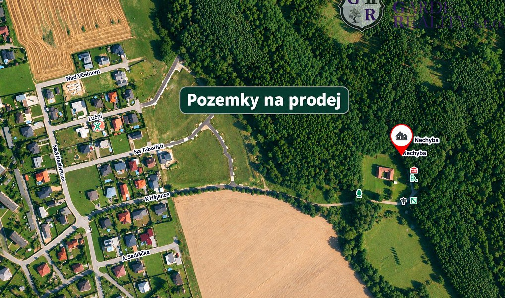 Prodej stavebního pozemku 962 m², Sezimovo Ústí – náhled fotky 21