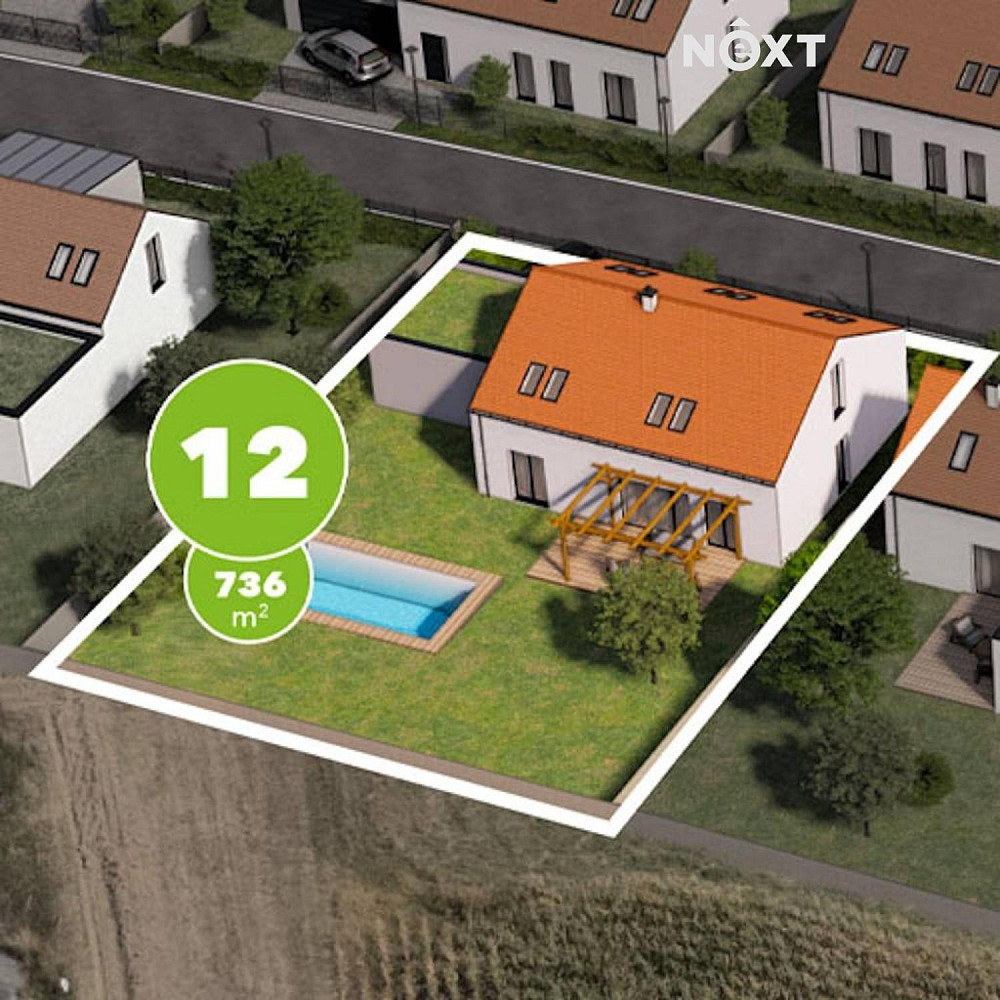 Prodej stavebního pozemku 736 m² — photo 3