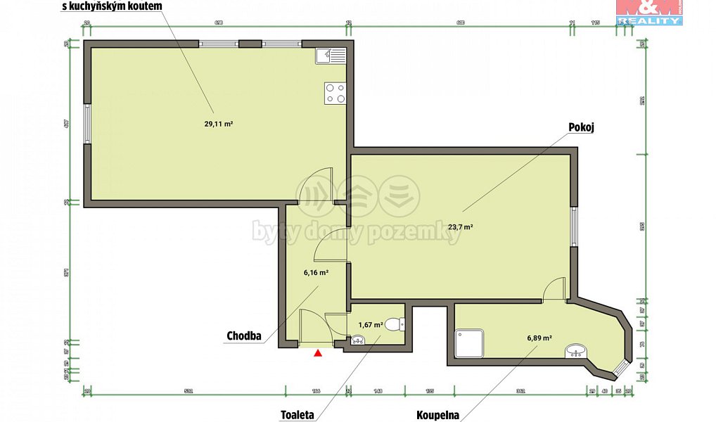 Prodej bytu 2+kk 64 m², Mariánské Lázně – náhled fotky 7