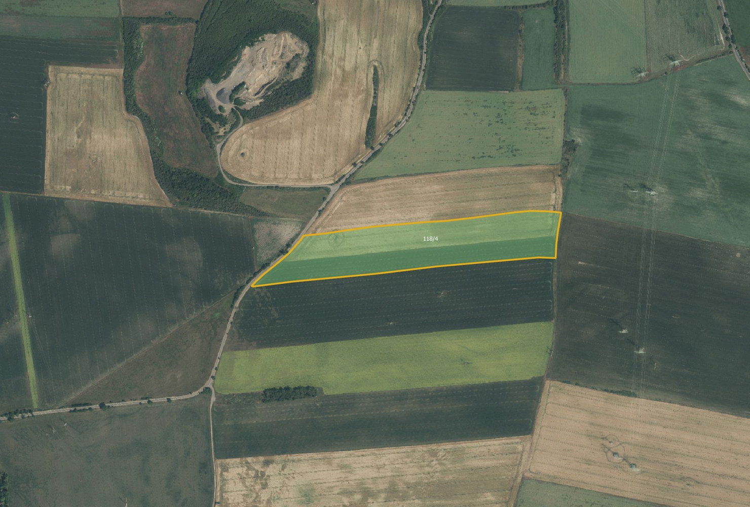 Prodej pole 79 106 m²
