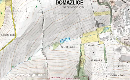 Prodej stavebního pozemku 365 m², Domažlice