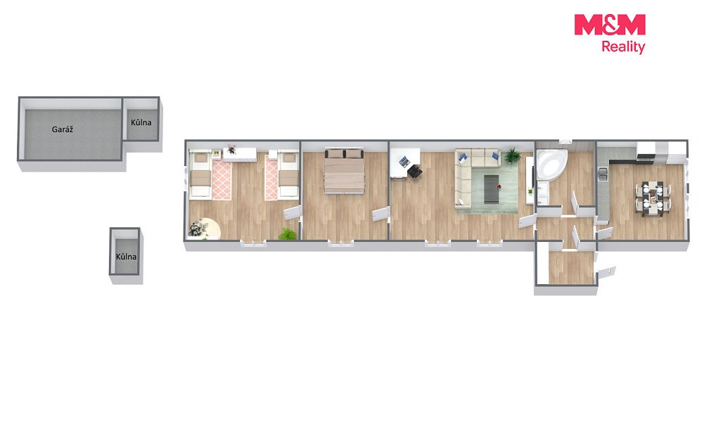 Prodej domu 108 m² s pozemkem 438 m², Bobnice – náhled fotky 17
