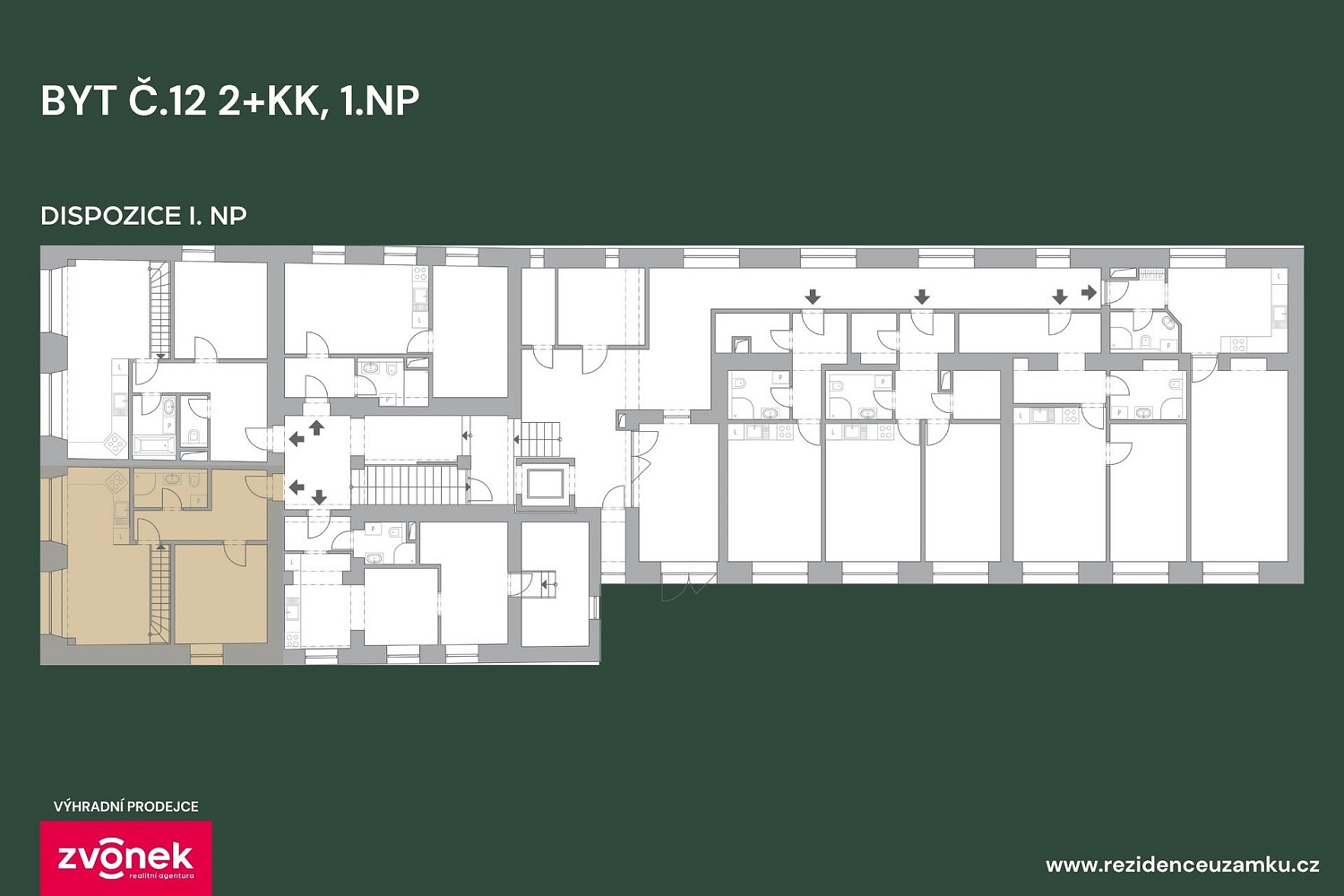 Prodej bytu 2+kk 59 m² – fotografie 4