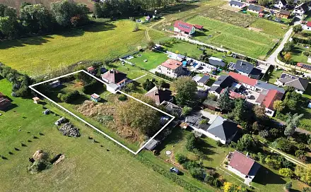 Prodej stavebního pozemku 2 314 m², Krhanice, okres Benešov