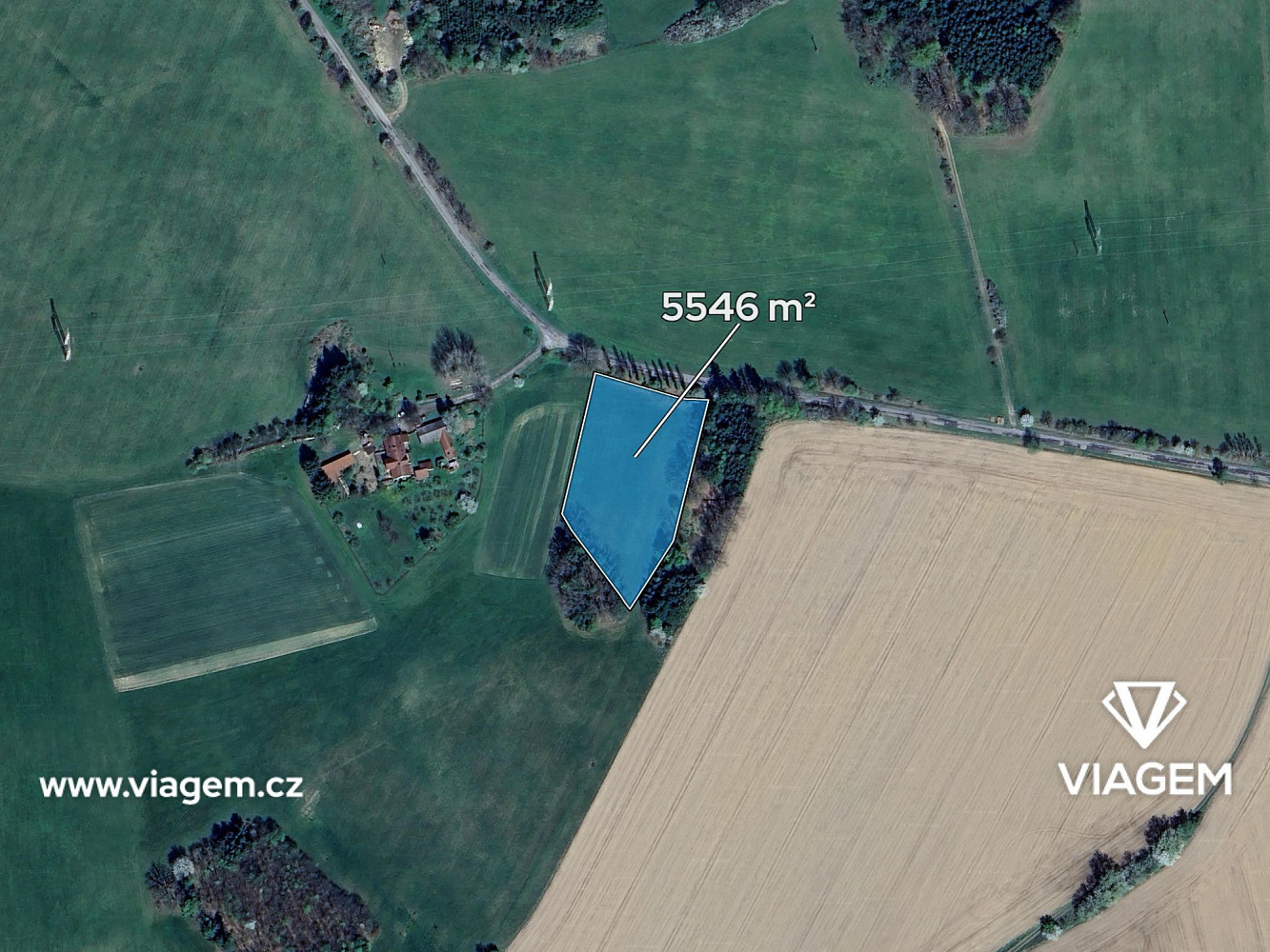 Prodej pole 770 m² – fotografie 2